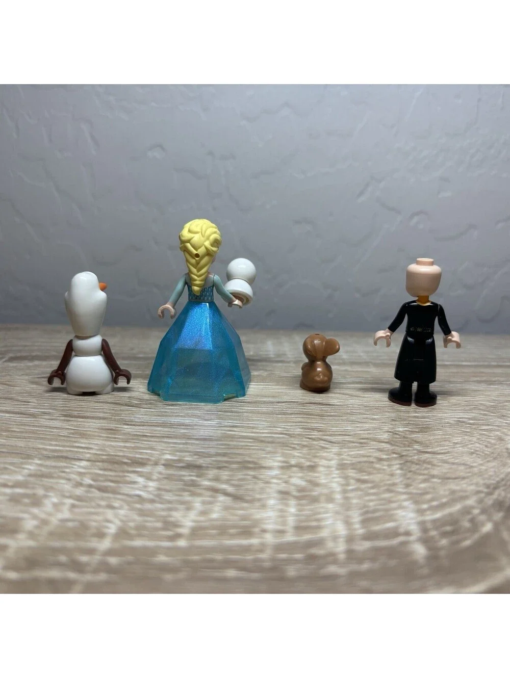 LEGO Disney Frozen Mini Doll Figure Lot Elsa Olaf Anna Snowgie Reindeer Minifigs